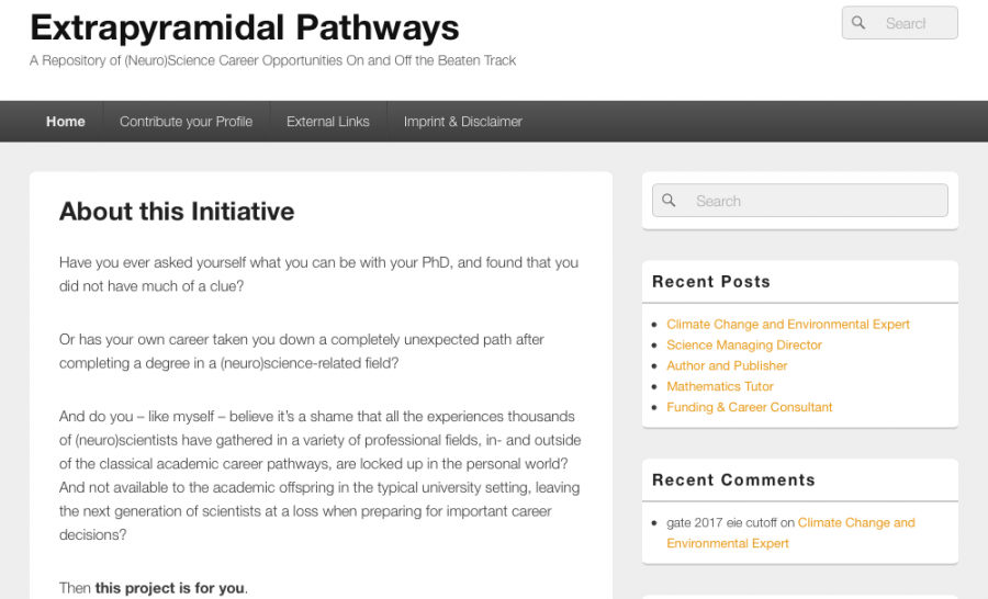 Webauftritt von extrapyramidal pathways. 