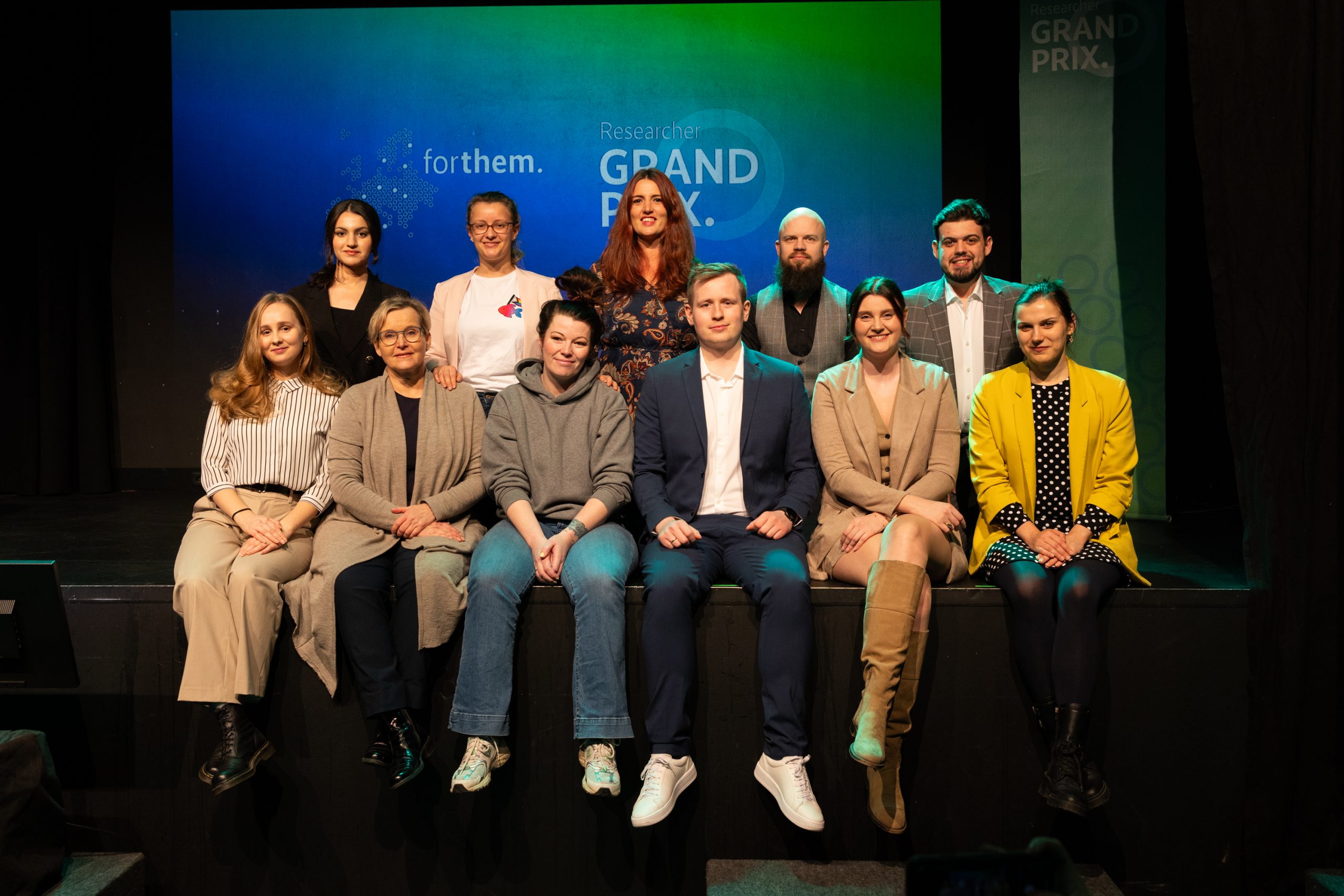 Gruppenbild der Forthem Grand Prix Finalist:innen