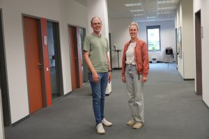 Dr. Florentin Schmidt und Greta Mittweg-Grapentin